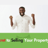 An image of Karanja celebrating after successfully selling his property on PropCart By Username